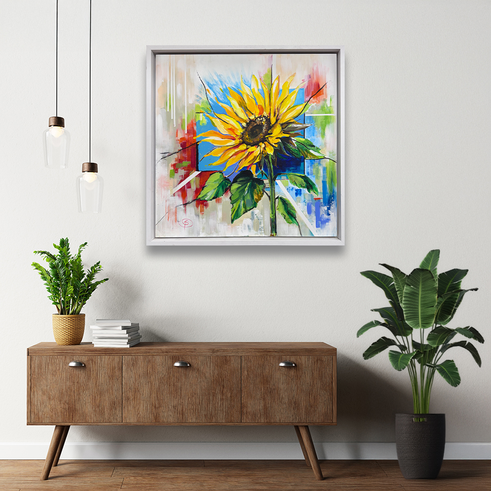 View of picture in situ